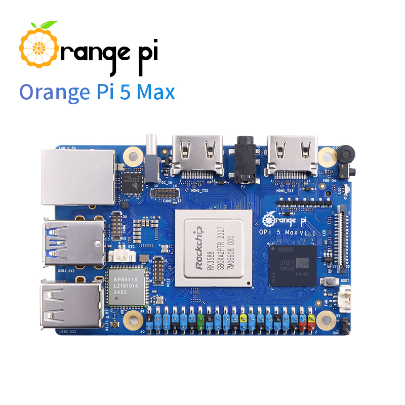 TopElec Orange Pi 5 Max LPDDR5 - Orange Pi 5 Max Rk3588 reseña y precio